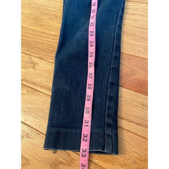 J. Crew, women's stretch city fit elastic waist cropped with bottom zip size 4 - Picture 9 of 10